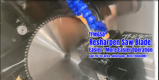 TFM650 CNC cirkelvormige Tct zaagblaad slijpmachine voor het opnieuw slijpen