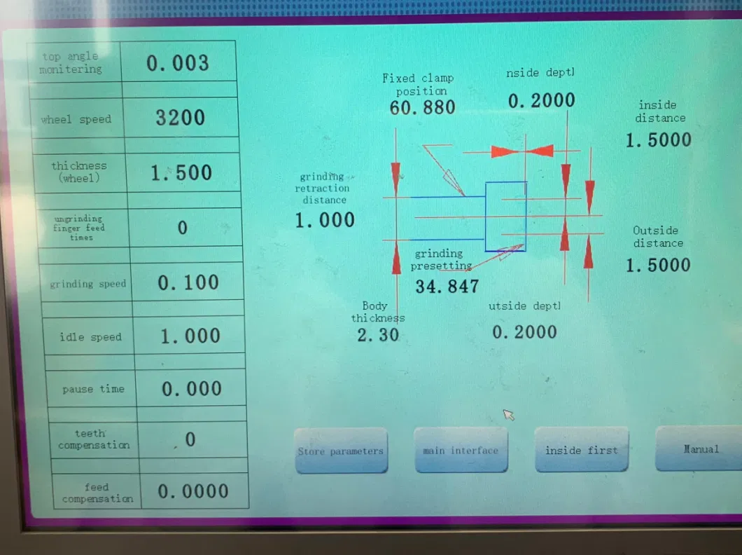 TFM650 CNC cirkelvormige Tct zaagblaad slijpmachine voor het opnieuw slijpen 2